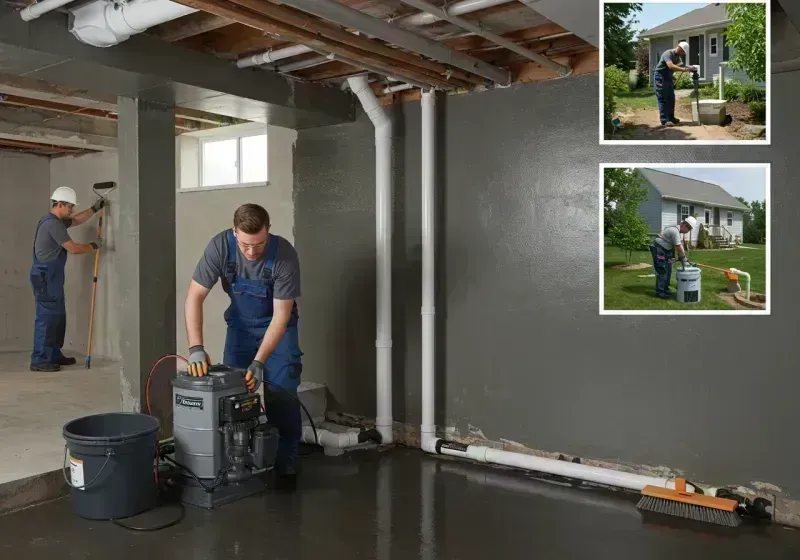 Basement Waterproofing and Flood Prevention process in Pioneer Village, KY